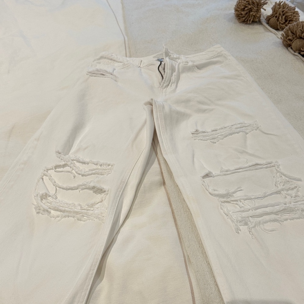 Vervet Optic White 90’s Vintage Loose Jeans